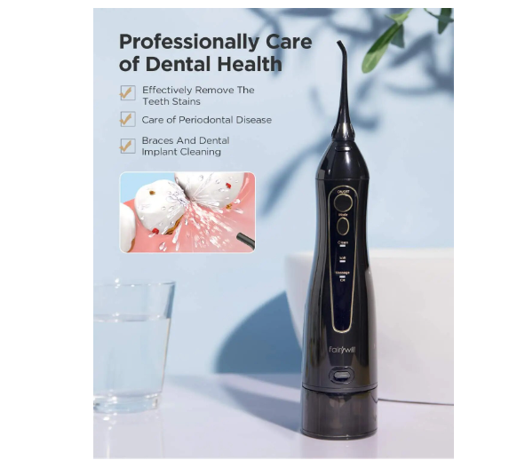 Blainwill Oral Care - Sonic Toothbrush, Water Flosser, 5 Modes, 3 Brush Heads- 25 day shipping