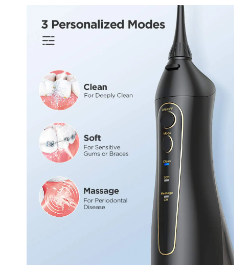 Blainwill Oral Care - Sonic Toothbrush, Water Flosser, 5 Modes, 3 Brush Heads- 25 day shipping