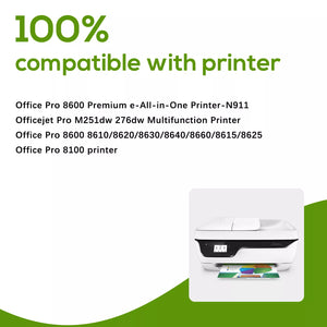 10 CARTUCCE 950XL 951XL PER HP OFFICEJET PRO 8100, 8625, 8600, 8610, 8615, 8620 10 CARTUCCE 950XL 951XL PER HP OFFICEJET PRO 8100, 8625, 8600, 8610, 8615, 8620