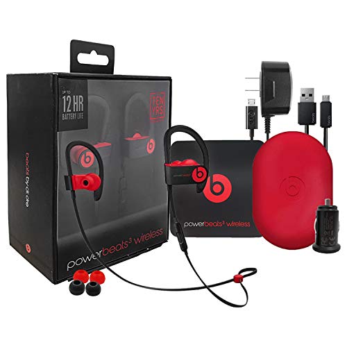 Powerbeats3 Wireless In-Ear Headphone - The Beats Decade Collection -  Defiant Black-Red