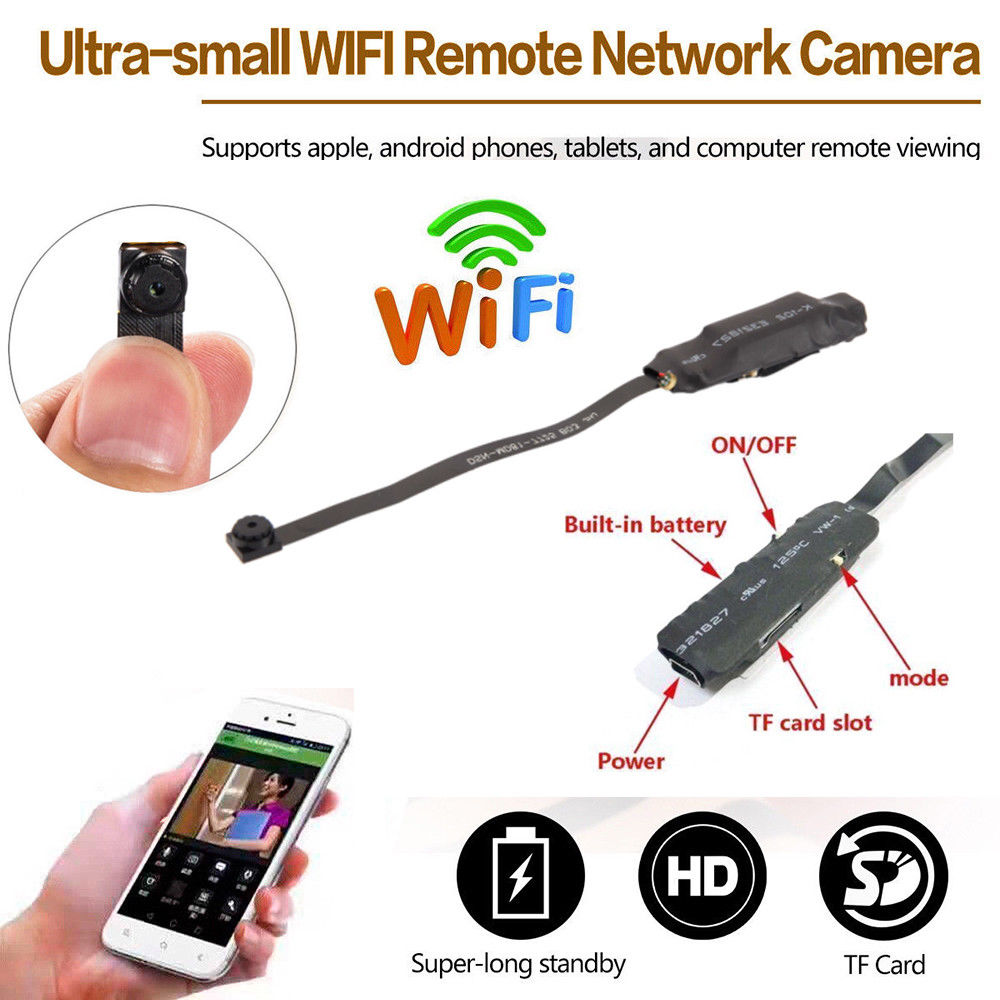 Mini WIFI DIY Module Camera Wireless DV DVR Remote Network Home Nanny Cam