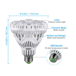 LED Plant Grow Light Bulb Indoor Garden 40W