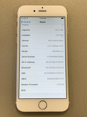 Apple iPhone 6 - 16GB - Gold (Unlocked) A1586 - Used – E-JOY WHOLESALE