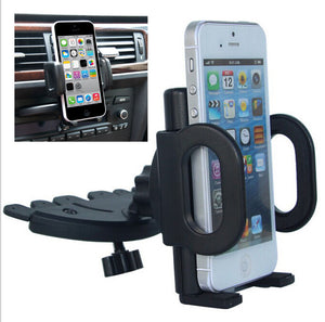 360° Car Holder CD Slot Mount Bracket For Mobile Cell Phone iPhone Samsung GPS
