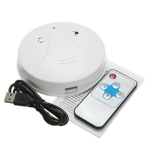 WiFi Home Security IP Camera  Smoke Detector Motion Detection Nanny Cam DVR HD 1080P